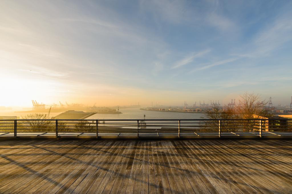 Rainvilles Elbterrassen Amburgo Esterno foto